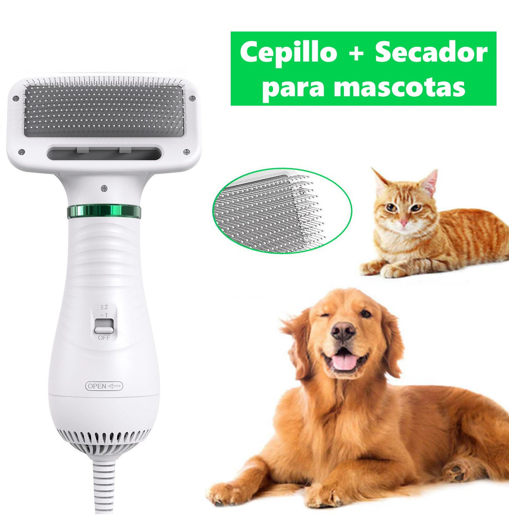 PET GROOMING™ Cepillo Y Secador Para Mascotas 2 En 1 ORIGINAL