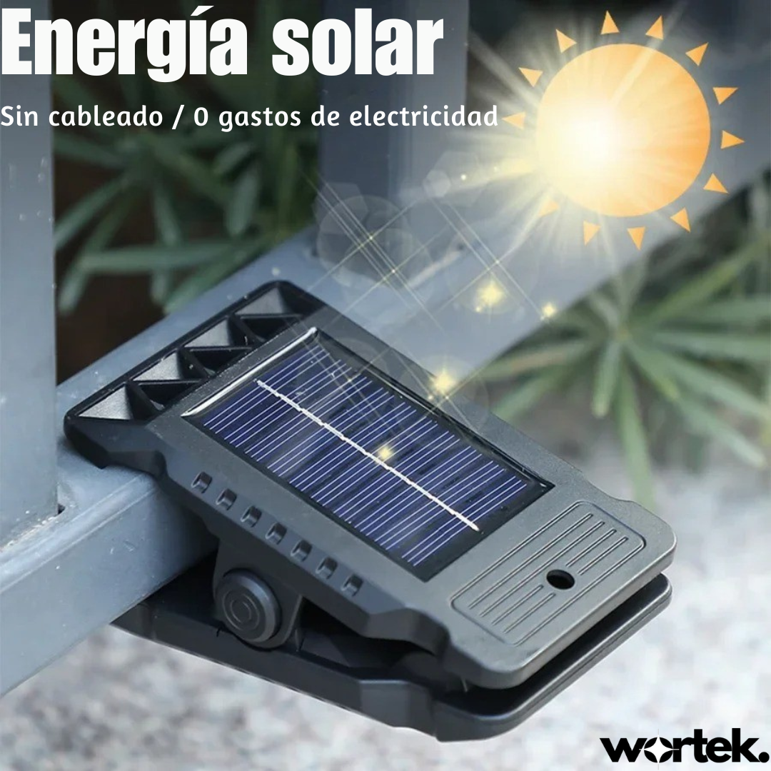 Luz LED Clip™ con Sensor y Carga Solar Portatil Sin Cables OFERTA 2 X 149.900