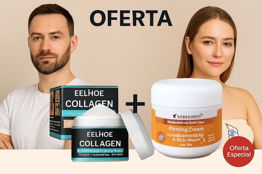 COMBO Crema Antiarrugas de Mujer + Crema Antiarrugas de Hombre OFERTA 2 X 99.900