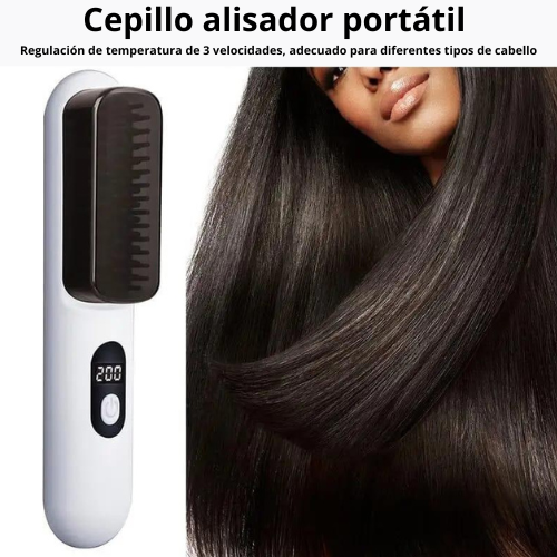 Cepillo Alisador Portatil Sin Cables BRUSHMAX™ Original 🔥OFERTA 2 x 149.900