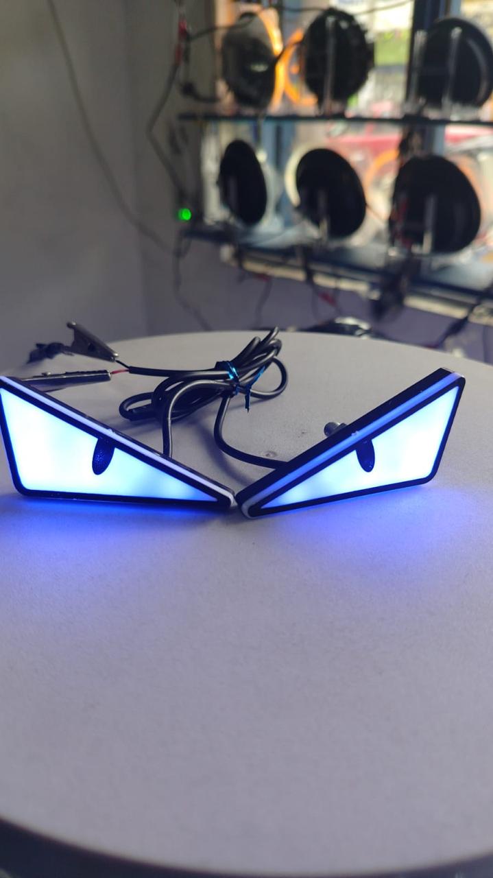 MOTOFEAR® Par de Ojos Led de Colores Para Moto ORIGINAL OFERTA 2 x 99.900